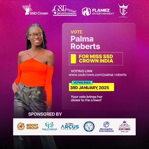 5 Votes for Palma Roberts 